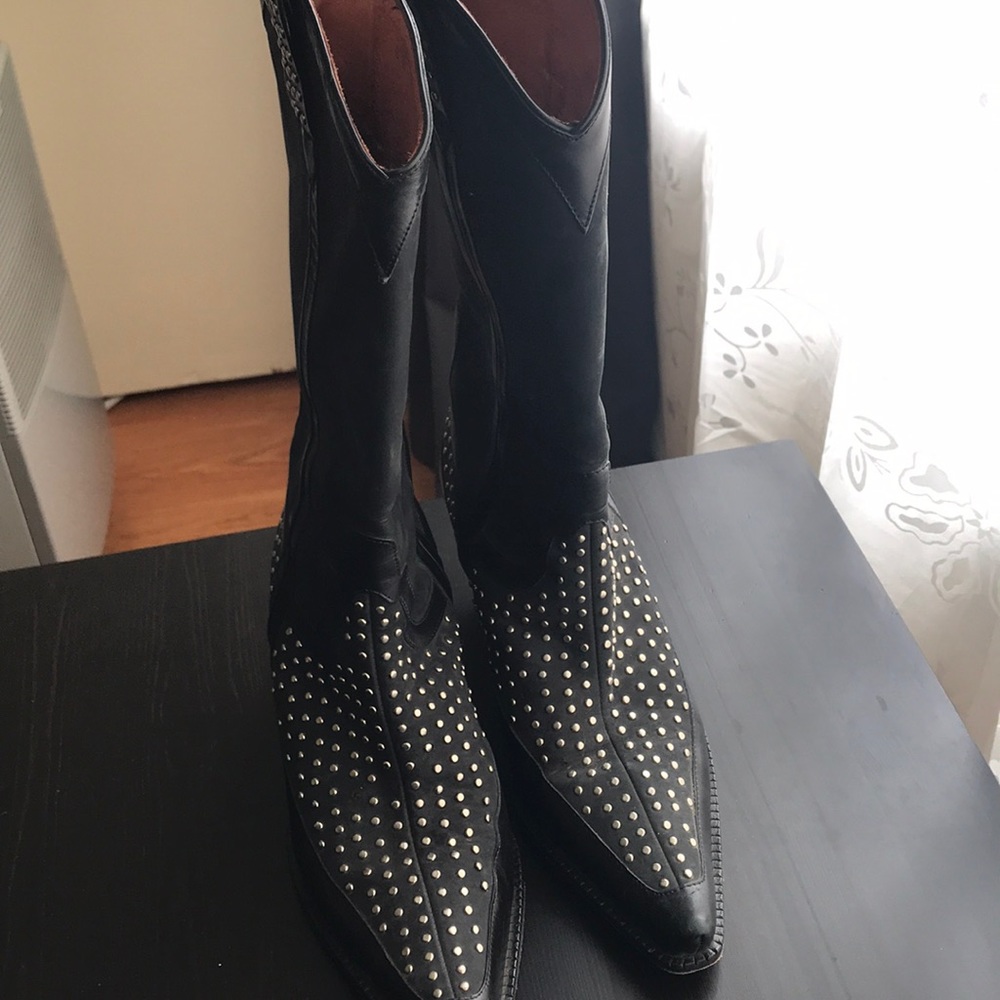 Donald Pliner western couture boots